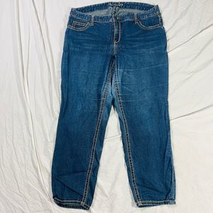 Sexy Plus American Rag Stretch Embroidered Southwestern Skinny Jeans Size 20